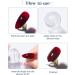 EBANKU Clear Nail Stamper Set with Scrapers - 3 Silicone Jelly Stampers, 3 Replaceable Heads - Manicure Tools - Buy Online on GoSupps.com