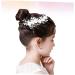 DOITOOL Rhinestone for Hair Pearl Hair Pin Crystal Headpiece Bridal Wedding Headpiece Wedding Rhinestone Crystal Ab Rhinestones Wedding Hair Clips Leaf Accessories Bride - Buy Online on GoSupps.com