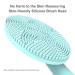Sonic Facial Cleansing Brush - Lyrzzey Portable Handheld Face Cleanser with 5 Speeds - Rechargeable & Gentle Exfoliating Brush for Deep Cleaning and Massaging - Blue - Buy Online on GoSupps.com