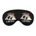 Trust Me Im A Liberal Unicron Sleep Mask Eye Cover for Sleeping Blindfold with Adjustable Strap Blocks Light Night Travel Nap for Men Women