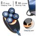 Buy 5 in 1 IPX7 Waterproof Electric Head Shaver for Men - USB Rechargeable Bald Razor & Beard Trimmer - Buy Online on GoSupps.com