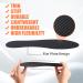 Carbon Fiber Insole for Men & Women - Rigid Shoe Insert for Hallux Rigidus & Turf Toe (Size 8) - Durable Foot Plate - International Shipping Available - Buy Online on GoSupps.com