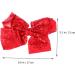 minkissy Sequins Hair Clip Bowknot Barrettes Hair Barrettes Bow Barrette Clip Glitter Bows Alligator Hair Clip Sequin Hair Clip Glitter Hair Bows Hairpins Clip Miss Extra Large 17*13 cm Red - Buy Online on GoSupps.com