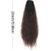 Ponytail Extensions Ponytail Hair Extension 22inch Corn Wavy Long Synthetic wig Kinky Curly Thick Clip In Drawstring Ponytail Wrap On Hair accessory for Women(Color 6) 22INCHES Color 6 - Buy Online on GoSupps.com