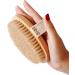 Zen Me Vegan Dry Brush - Exfoliating Cactus Bristles for Cellulite & Lymphatic Detox + Free eBook - Buy Online on GoSupps.com