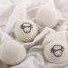 2Pcs White Wool Dryer Balls Reusable Laundry Balls Softener Washing Fleece Dry Kit Anti-Static Reduce Wrinkles and Save Time Drying Ball Laundry House Supplies(with Pattern) White No - Buy Online on GoSupps.com