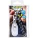 STYLFILE Nipper Clipper with Safety Spy Hole & Curved Baby S-File - Stainless Steel Toddler Manicure Set Designed for Infants Tiny Nails White 2 Count (Pack of 1) - Buy Online on GoSupps.com