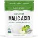 Malic Acid Powder by Plant of Life Pure Food Grade Multi-Use Natural Sour Agent for Food Drink Candies and pH. (1lb (454g))