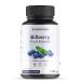 Joselisretail Bilberry Capsules 1200mg Equivalent (90 Vegetarian Capsules) - Gluten Free - Bilberry Extract Supplement