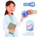 Denture Cup with Strainer and Lid - Large False Teeth Bath Cup for Soaking/Storing - 10.6 Oz Capacity - 1 Count - Buy Online on GoSupps.com