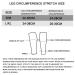 Calf Compression Sleeve for Men & Women - Pain Relief Muscle Recovery Shin Splints & Varicose Veins - L/XL Black - Buy Online on GoSupps.com
