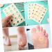 KOMBIUDA 5 Sheets Callus Cushions Bunion Cushion Callus Pads Abrasion Proof Callus Cushion Corn and Callus Remover for Feet Corn Cushion for Feet Breathable Latex Sponge Floor Mat - Buy Online on GoSupps.com