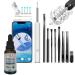 Bundle: The Ear Doctor 8 piece Earwax removal kit + Earwax removal drops (2 items) 3.6mm 1296p HD Wireless Pocket LED Camera Waterproof Ear Camera IOS&Android. Olive oil and tea tree oil drops