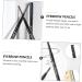 Mikinona 2 1 Eyebrow Makeup Tools Grey Eyebrow Automatic Pencils To Rotate Wooden Door Eyebrow Pencil 1 count (Pack of 1) Grey - Buy Online on GoSupps.com
