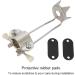 Syrisora Cane Ice Grip Attachment Walking Mobility Crutches Non Slip Ice Grip - Buy Online on GoSupps.com