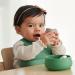 Silicone Baby Cup for Infant & Toddler - 2oz Non-Slip Training Cup - Blue - 4+ Months - Easy Grip for Self Feeding Skills - Buy Online on GoSupps.com