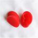 Red Silicone Ear Template - Flexible Silicone Silicone Ear Model for Acupuncture Practical Ear Picking Studs Earring Display Accessories - Buy Online on GoSupps.com