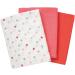 Bornino Basics Mullwindeln 80x80 cm - 3-Pack Pure Cotton Molton Towels - Strong Suction Ideal Cuddly Cloth & Ceiling - Pink Ros /White | International Shipping - Buy Online on GoSupps.com