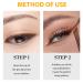 2Pcs Waterproof Liquid Wing Eyeliner Stamp Eye Pencil Set - Black Brown Colored Eye Liners Stamps for Perfect Eye Makeup - 2 Count Pack - Buy Online on GoSupps.com