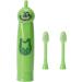 Sweet Electric Children's Toothbrush - Waterproof Green Frog Gift with Soft PBT Bristles | 1-Pack - Buy Online on GoSupps.com