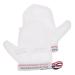 Beaupretty 2 pair of anti-eating gloves for a thumb sucking article for newborn listen to your nail chewing fingering protection newborn pacifier thing white baby nylon boy