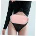 Heated Waist Belt for Menstrual Cramps | Warm Lumbar & Uterus Support | Cordless Heating Pad for Women - Pink - Buy Online on GoSupps.com