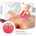 Sewoart Hand Massage Ball - Trigger Point Tool for Muscle Relief | Ice Ball Massage Device & Facial Tool | Fitness Meridian ABS - Pink (6.5x6.5x6cm) - Buy Online on GoSupps.com