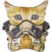 (Pack of 3) 3D Animal Sleep Eye Mask Set - Ideal for Sleeping, Travel, Home, and Office - Funny Blindfold for Girls, Kids, Men, and Women - Buy Online on GoSupps.com