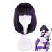 Ani Lnc Wig short straight hair women cosplay party costume wig Sailor Saturn