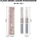 Erinde Liquid Glitter Eyeshadow Set - Grey Silver Eyeliner & Blue Shimmer Gel Eyeliner - Long Lasting & Highly Pigmented - #03 Grey&Blue - Buy Online on GoSupps.com