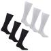Diabetic Socks for Men by Sugar Free Sox - Maximize Circulation & Comfort OTC - 6 Pairs (10-13 Black and White)