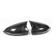 Rearview Mirror Cover Carbon Fiber Replacement for Benz Models