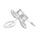 Landofgenie Adult Pacifier - Big Sucker Sign 2-Pack Transparent Design Black & White - Unique Gift for Grown-Ups - Buy Online on GoSupps.com