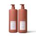 Kristin Ess Hair Curl Shampoo and Conditioner Set for Curly Hair - Moisturizing Anti Frizz Silicone Free Shampoo and Conditioner - 1 Liter - 2A-4C Hair Shampoo Conditioner Set