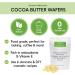 Cocoa Butter Wafers (Food Grade) 1lb / 454g / 16oz by Amson Naturals-100% Pure & Natural Non-Deodorized Food Grade Fresh For Recipes Cooking Smoothies Coffee Skincare Haircare. 454 g (Pack of 1) - Buy Online on GoSupps.com