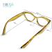 Stylish Rich Green Gold Geometric Cat Eye Reading Glasses for Women - Comfortable 1.5x Readers for All Face Shapes - Buy Online on GoSupps.com