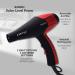 Professional Ionic Hair Dryer 2100W - Lightweight Ceramic Tourmaline Blow Dryer for Quick Drying Normal & Curly Hair - Includes 2 Concentrators - Ideal for Travel - Buy Online on GoSupps.com