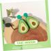 GOOHOCHY 1 Pair Avocado Earrings Avocado Gifts Avocados Fresh Earrings for Women Trendy Avacado Sushi Go Crystal Dangle Earrings Pendant Earrings Sequins Acrylic - Buy Online on GoSupps.com