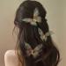 Mariiearly Chiffon Butterfly Hair Clips Elegant Butterfly Barrettes Organza Wings Hair Clips Fairy Hairpins Alligator Barrettes Hair Accessories For Women Girls(4PCS)