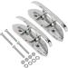 RealPlus 6 Inch Boat Folding Cleat - 316 Stainless Steel - Flip-up Dock Cleat - 4 Pack - Buy Online on GoSupps.com