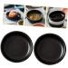 OUNONA 4 Pcs Sauce Dish Vinegar Dish Soy Sauce Plates Dipping Bowls Plates Fruit Black Appetizer Plates Japanese Style Seasoning Dishes Dip Bowl Snack Bowl Ceramics Mini Bowl re-usable 9X9X2.5CMx2pcs Blackx2pcs - Buy Online on GoSupps.com