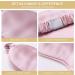 MTSNOO 100% 22 Momme Pure Mulberry Silk Sleep Mask - Soft Comfortable Eye Mask for Sleeping - Pink - Buy Online on GoSupps.com