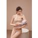 Dreamburn Maternity Nursing Bra | Wireless & Seamless | Comfortable Breastfeeding | XXL | Black/Beige/Pink | Adjustable Hooks & Removable Pads - Buy Online on GoSupps.com