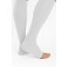 Buy Relaxsan Anti-Sembolism Thrombosis Compression Knee Socks - 25-32 mmHg (XXL White) | 2 Pairs for Men & Women - Improve Circulation & Reduce Swelling - Buy Online on GoSupps.com
