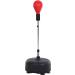 Soozier Free Standing Punching Bag w/Adjustable Height Boxing Ball Set - Red | Includes Boxing Gloves for Training, Fitness & Stress Relief - Buy Online on GoSupps.com