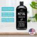 Premium Non-GMO Coconut MCT Oil - 31.6oz | Keto, Paleo, Gluten-Free, Vegan | 32 Fl Oz - Buy Online on GoSupps.com