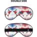 World Map Print Unisex Sleep Mask | Double-Sided Eye Mask for Sound Sleep & Skin Care - Buy Online on GoSupps.com