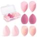 8 Piece Make Up Sponge Set Beauty Blender Makeup Sponge Make Up Sponge Foundation Blending Beauty Sponge Makeup Sponge for Most Cosmetics