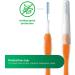 Gum Trav-Ler Interdental Brushes - ISO Size 2 (0.9mm) - 36 Units for Plaque Removal & Thorough Cleaning - Bendable Neck - International Shipping Available - Buy Online on GoSupps.com