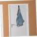 OUNONA 2pcs Door Hook Clothes Hangers Coat Rack Clothes Rack Hooks Door Hanger Abs Hang Clothes Front Door 15.60X11.50X3.60CMx2pcs Blackx2pcs - Buy Online on GoSupps.com